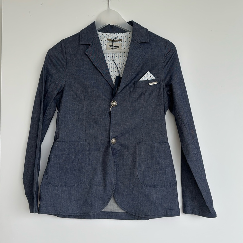 BRAND NEW BOYS FRED MELLO BLAZER IN SIZE 12